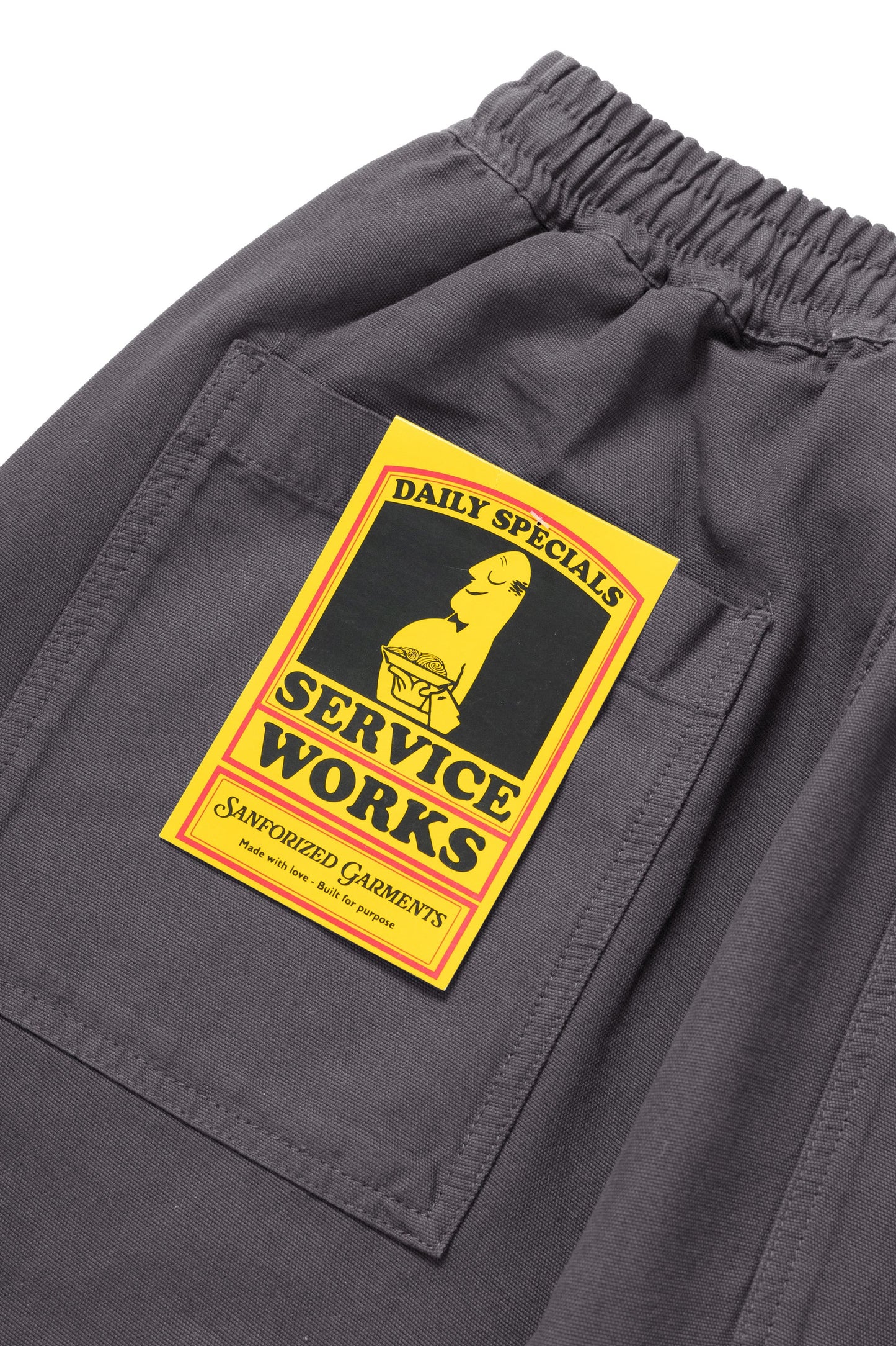 Service Works Grey Chef Pant