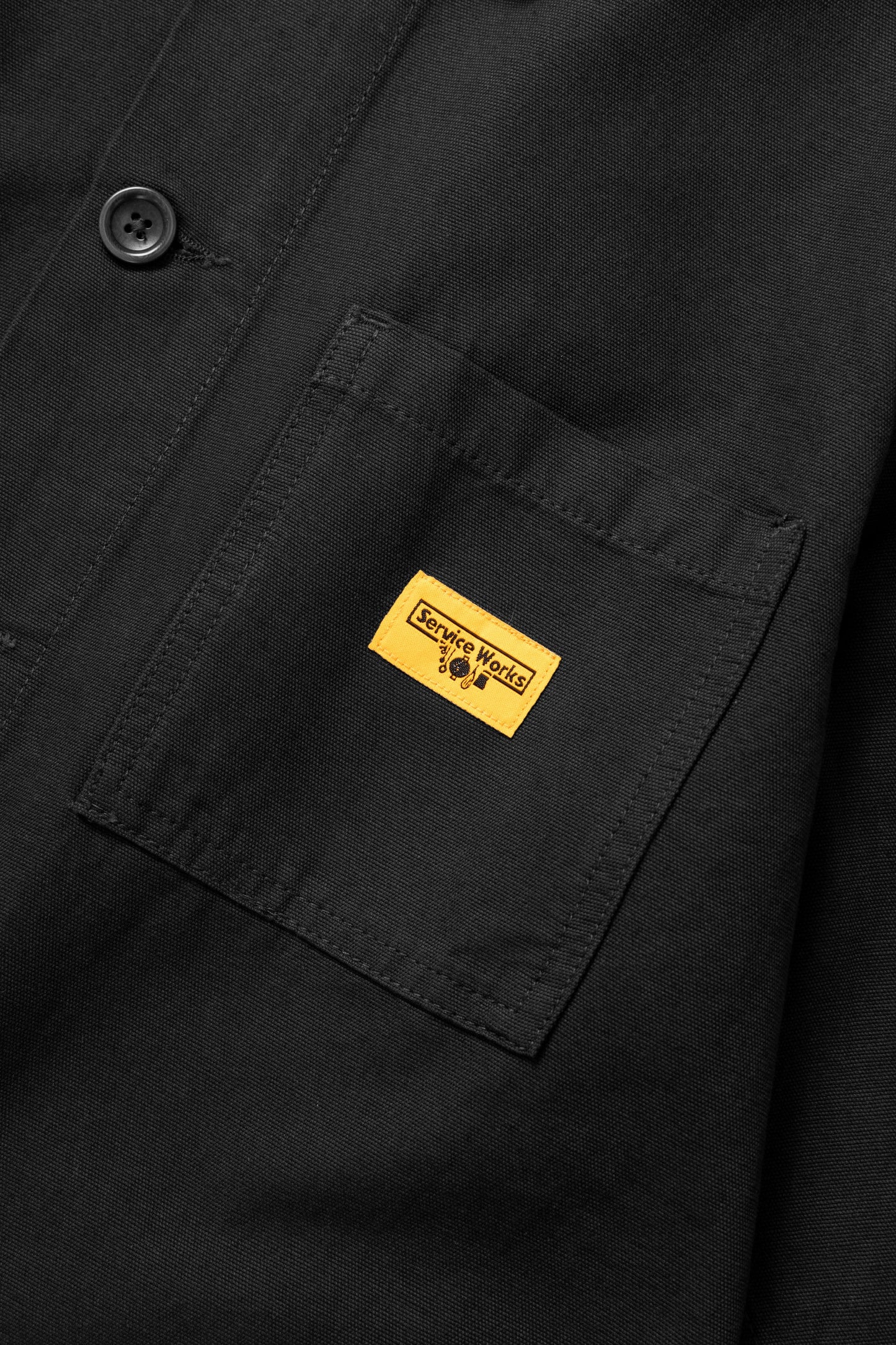 Service Works Black Classic Chore Jacket