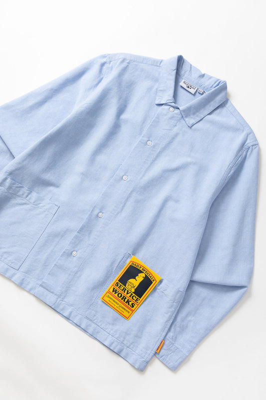 Service Works Oxford Blue Waiter Shirt