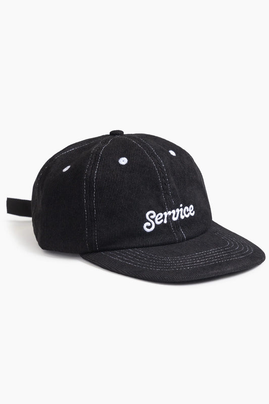 Service Works Script Black Cord Cap