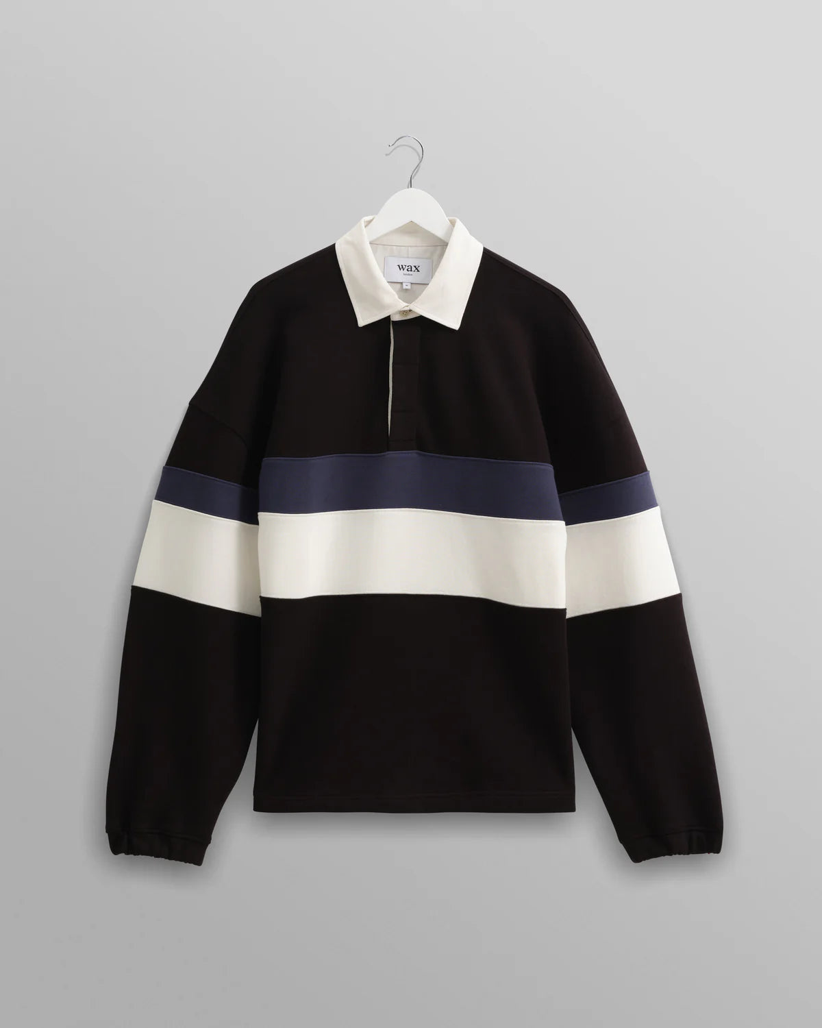 Wax London Black Bow Rugby Shirt