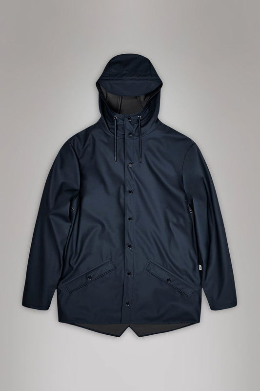 RAINS Navy Jacket