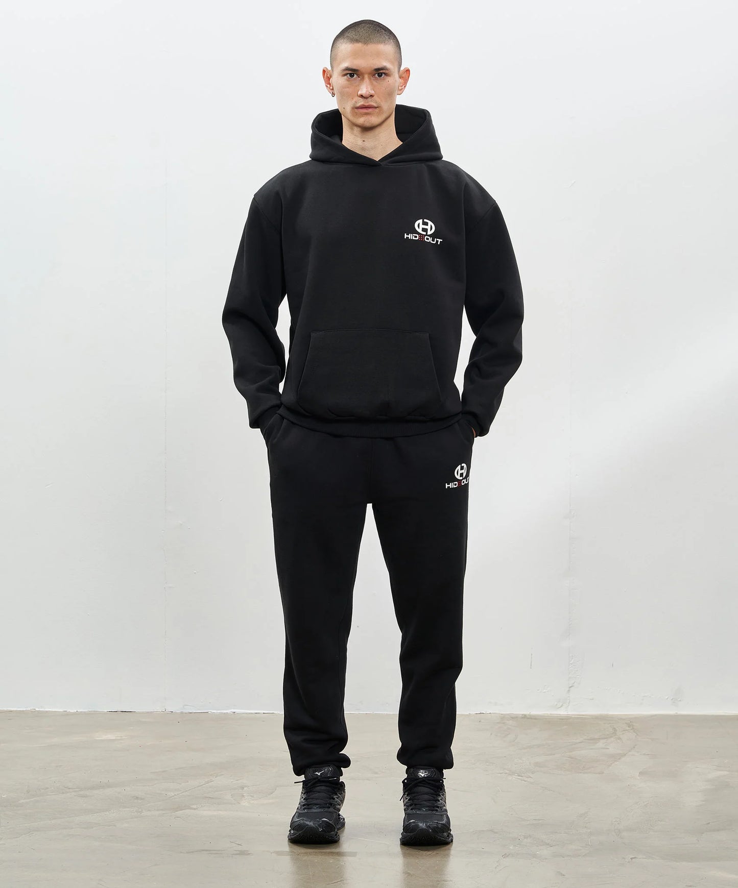 Hidden Hideout Black Classic Unity Hoodie
