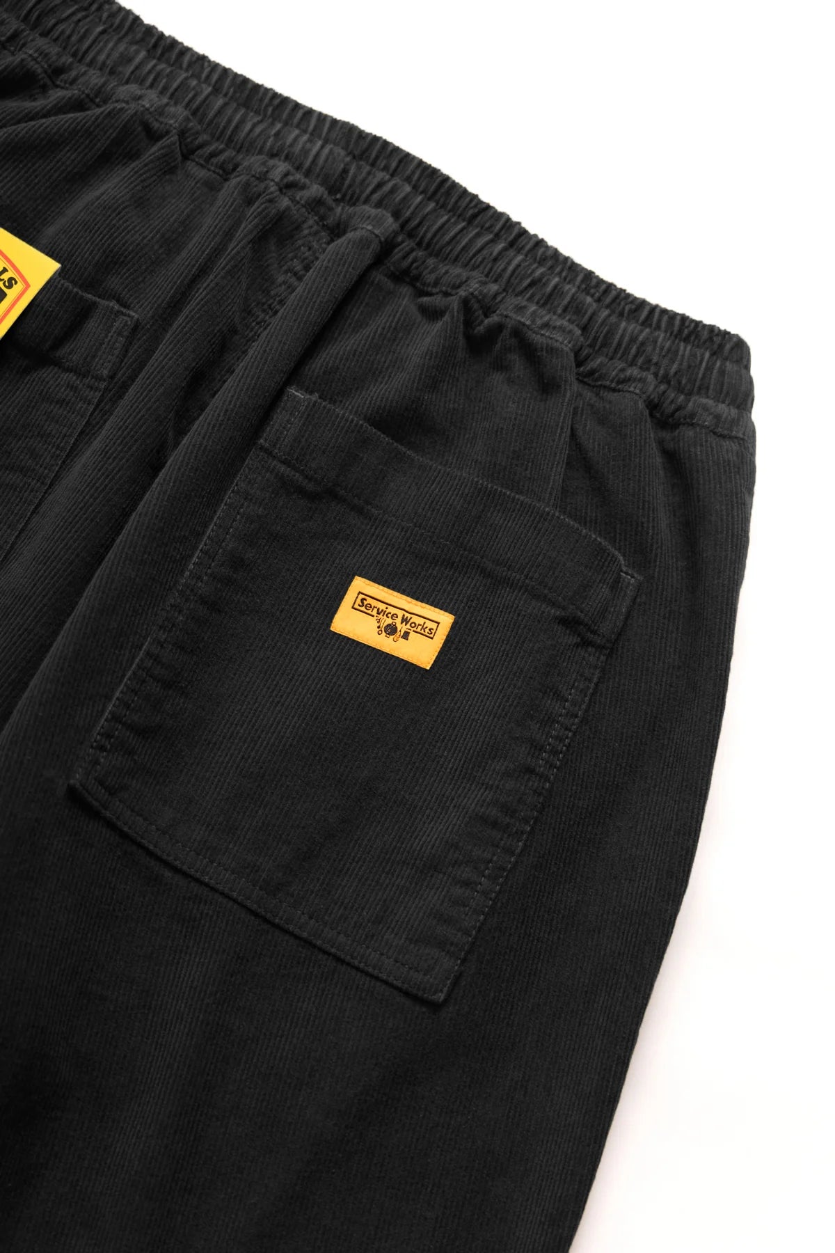 Service Works Black Corduroy Chef Pants