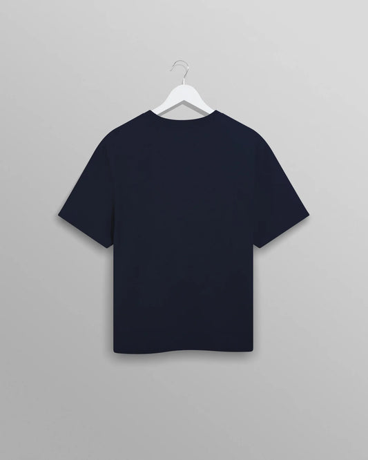 Wax London Navy Dean T-Shirt