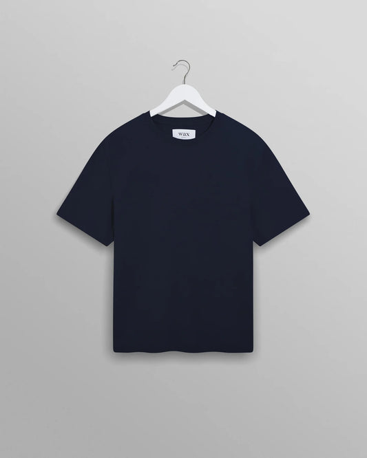 Wax London Navy Dean T-Shirt