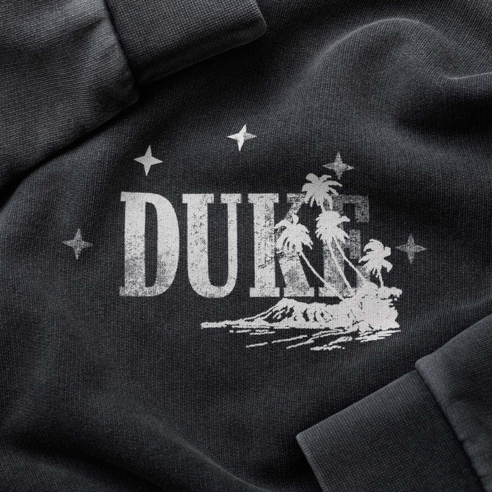 Duke + Dexter Washed Grey Poolside Story Hoodie