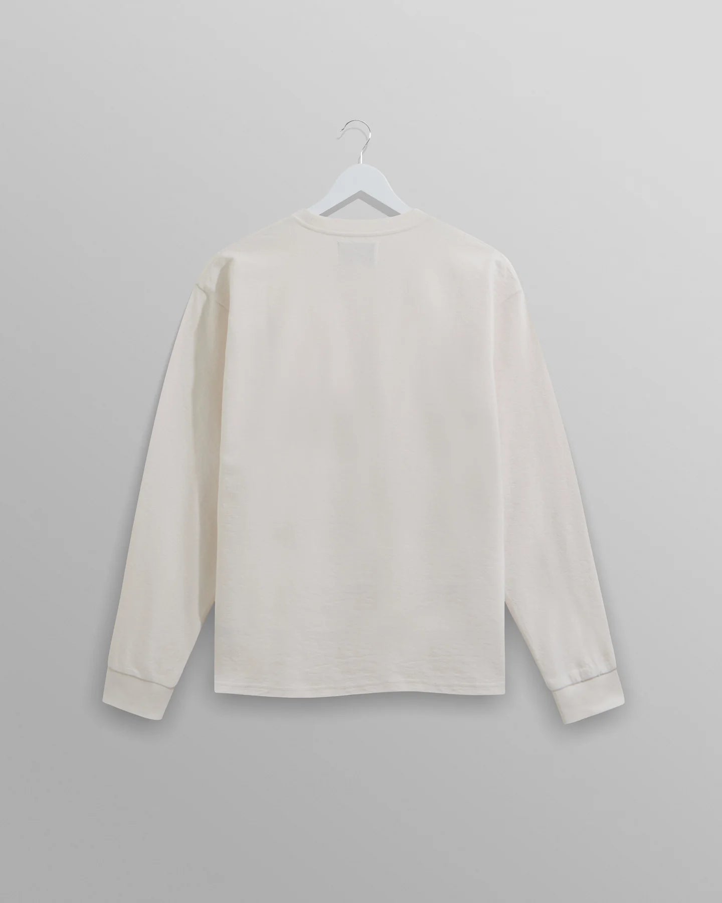 Wax London Ecru Hayden Long Sleeve T-Shirt