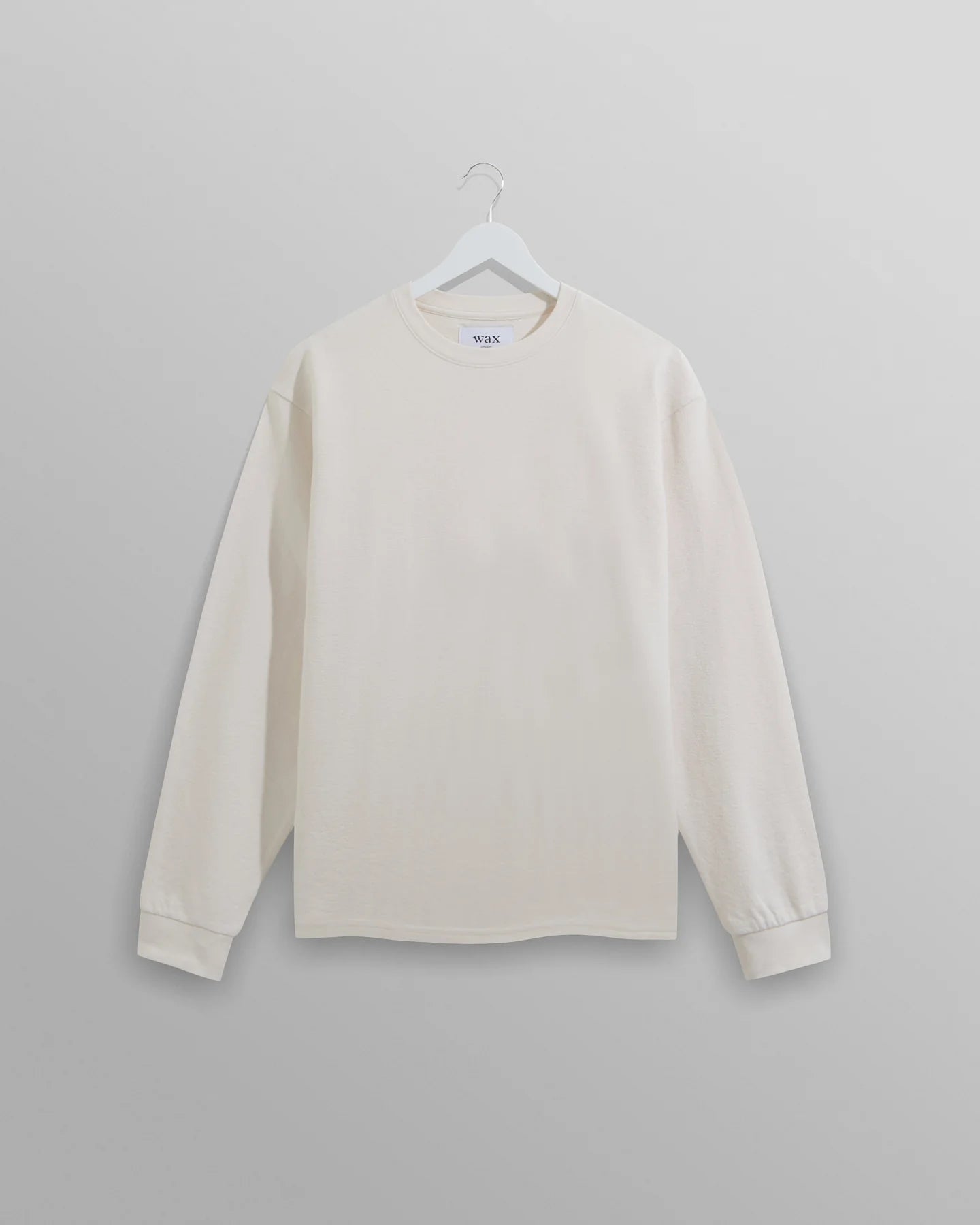 Wax London Ecru Hayden Long Sleeve T-Shirt