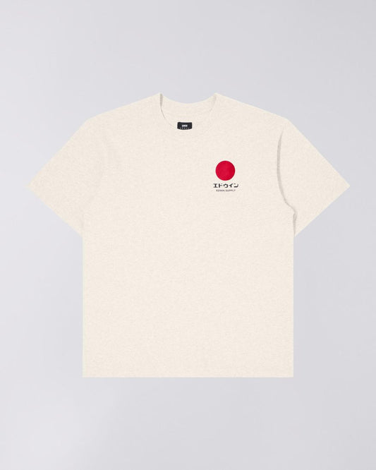 EDWIN Whisper White Japanese Sun Supply T-Shirt