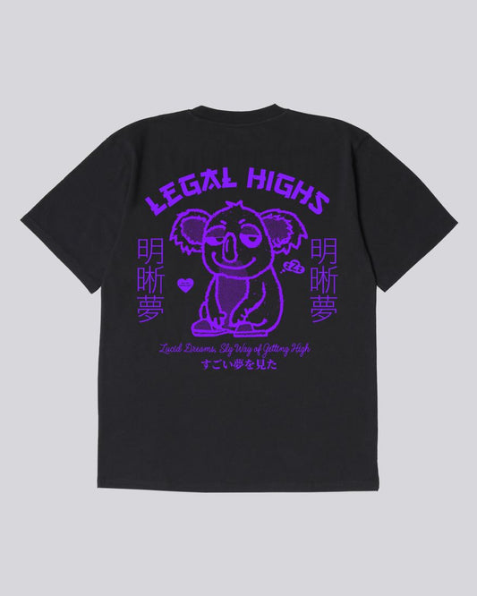 EDWIN Black Legal Highs T-Shirt