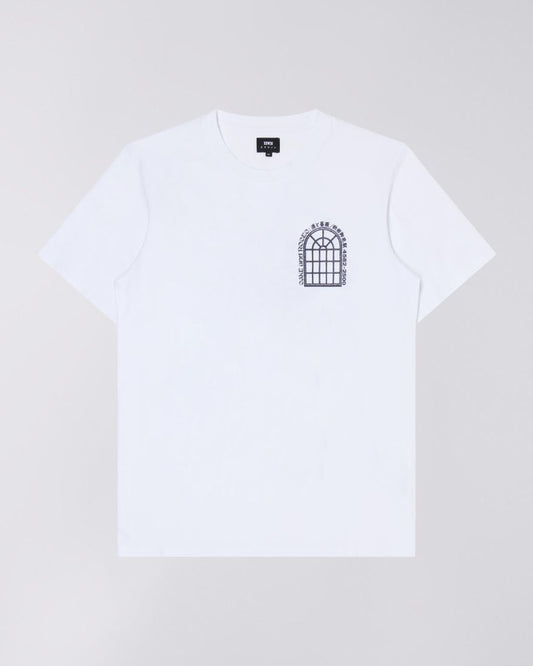 EDWIN White Sake And Roses T-Shirt