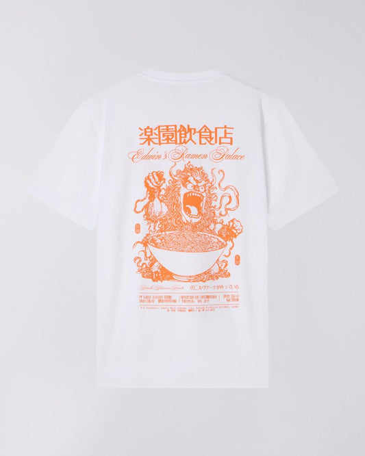 EDWIN White Ramen Palace T-Shirt