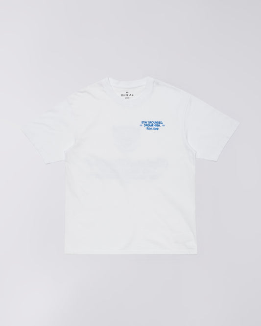EDWIN White Laid-Back League T-Shirt