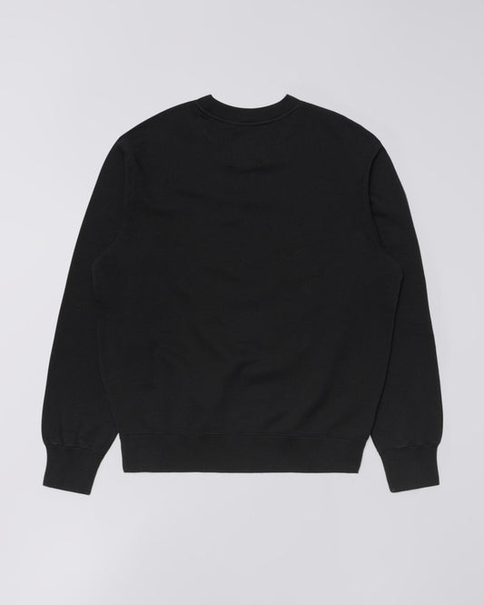 EDWIN Black Charmer Chest Sweat