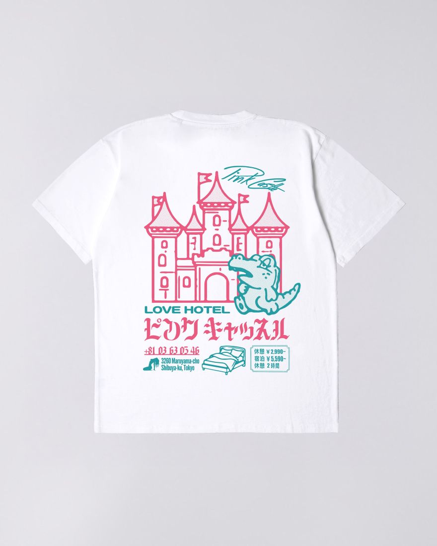 EDWIN Pink Castle T-Shirt