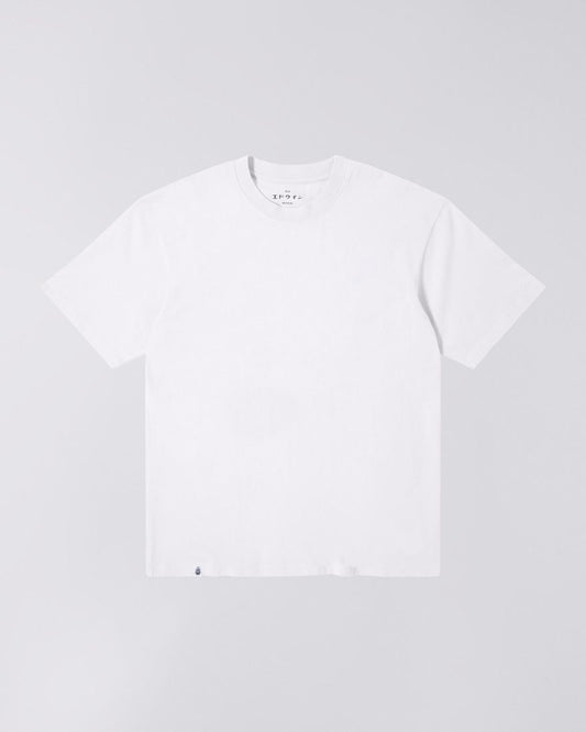 EDWIN White Oversized Basic T-Shirt
